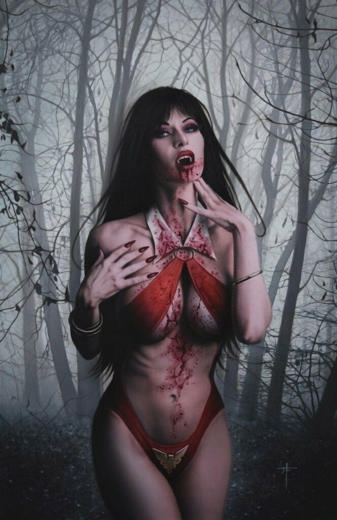 Red Sonja Vampirella Betty Veronica #1 Virgin Cover