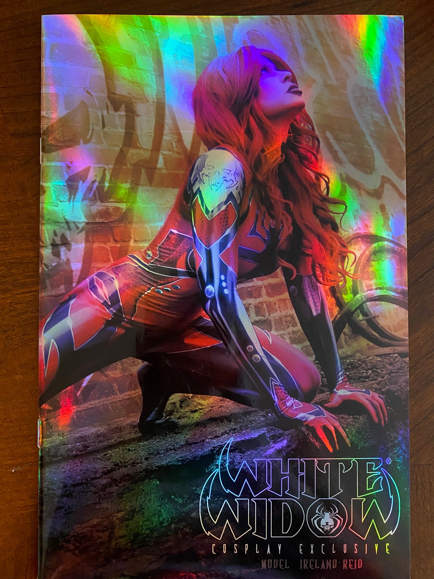White Widow #4 Foil Wrap Around Cosplay Excl.