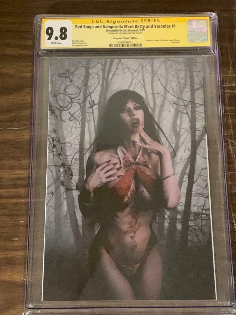 CGC 9.8 Red Sonja Vampirella Meet Betty & Veronica #1